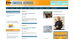 Desktop Screenshot of christianactivities.com